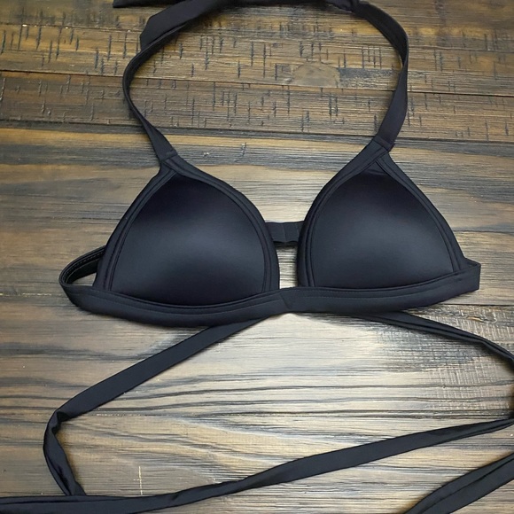 VS Pink Black Bikini Top - Picture 2 of 4